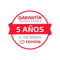 Garantía Transferible por 5 años o 150.000km (lo que ocurra primero)